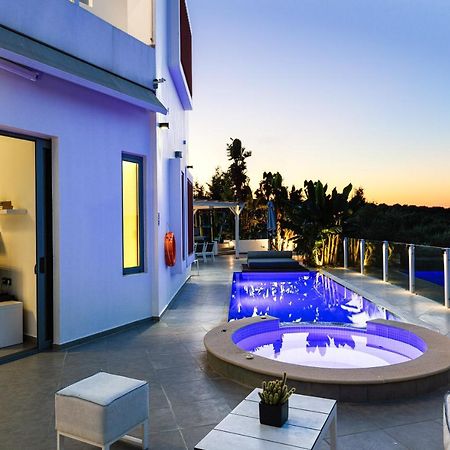 Chara Sensory Luxury Villa With Heated Pool & Gym, By Thinkvilla Panormos  Exterior photo